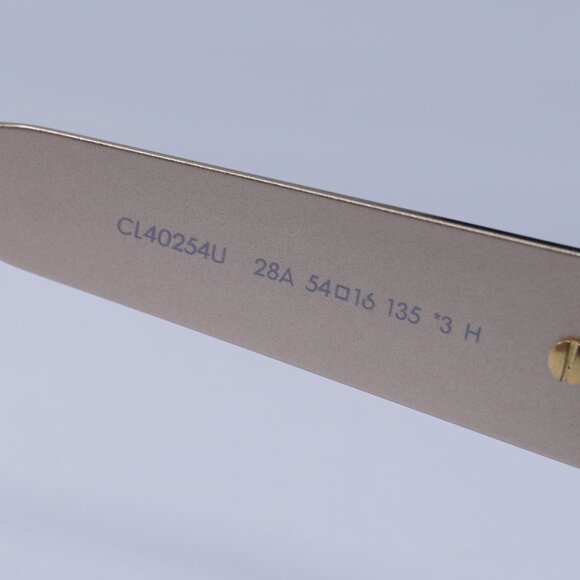 Celine CL40254U 28A Geometric Sunglasses – Rose Gold/Smoke - Picture 6 of 12